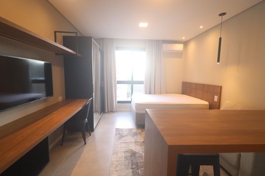 Sala/Quarto/Cozinha de kitnet/studio à venda com 1 quarto, 25m² em Vila Nova, Novo Hamburgo