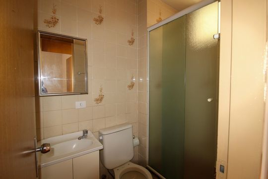 Banheiro de apartamento à venda com 2 quartos, 46m² em Jardim Boa Vista, São Paulo
