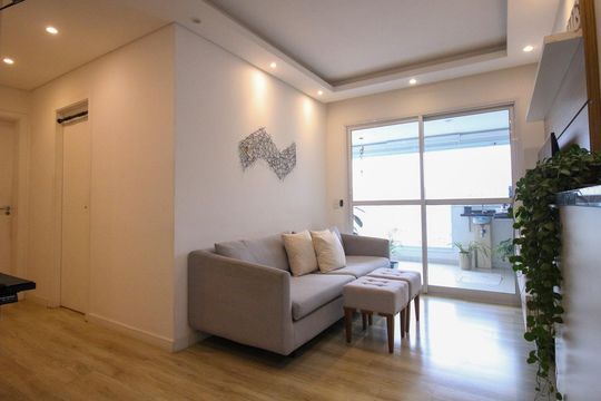 Sala de apartamento à venda com 2 quartos, 77m² em Vila Prudente, São Paulo