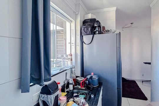 Cozinha e Área de Serviço de apartamento à venda com 1 quarto, 30m² em Maranhão, São Paulo