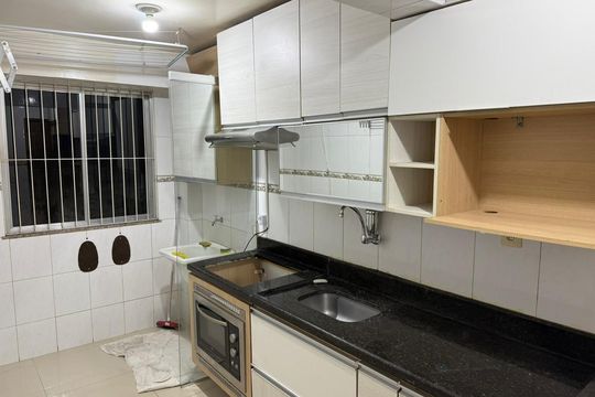 Cozinha de apartamento para alugar com 2 quartos, 50m² em Bangu, Rio de Janeiro