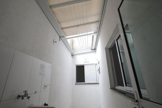 Área de Serviço de apartamento à venda com 2 quartos, 65m² em Parque Oratório, Santo André
