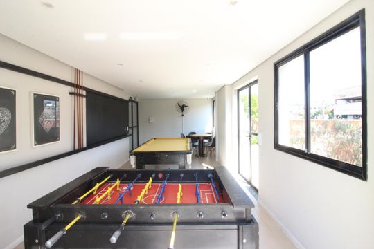 Área comum - Sala de jogos de apartamento para alugar com 2 quartos, 49m² em Vila Yolanda, Osasco