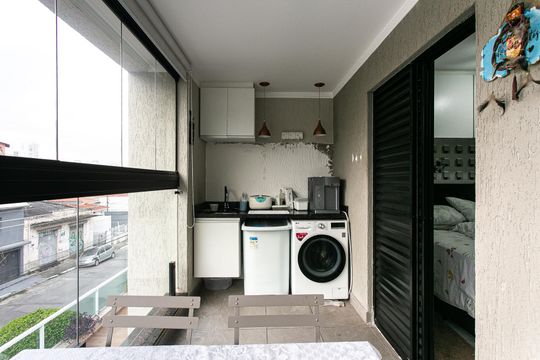 Varanda de apartamento para alugar com 2 quartos, 56m² em Vila Carrão, São Paulo