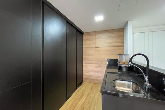 Cozinha de apartamento para alugar com 1 quarto, 48m² em Petrópolis, Porto Alegre