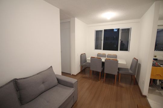 Sala de apartamento à venda com 2 quartos, 52m² em Diamante, Belo Horizonte