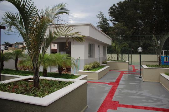 Área comum de apartamento à venda com 2 quartos, 52m² em Diamante, Belo Horizonte