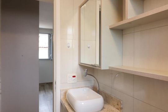 Quarto 1 - Suíte Banheiro  de casa de condomínio à venda com 3 quartos, 120m² em Jardim Borborema, São Bernardo do Campo