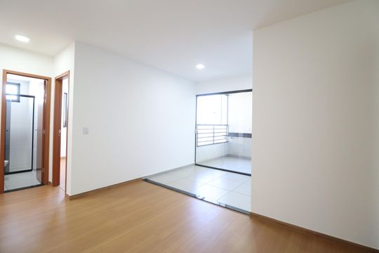 Sala de apartamento para alugar com 2 quartos, 58m² em Shopping Park, Uberlândia