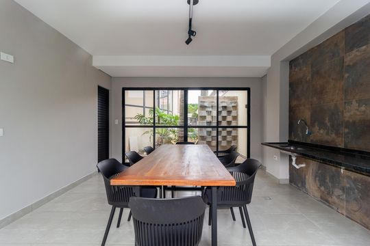 Área comum de apartamento à venda com 3 quartos, 106m² em Jardim Analia Franco, São Paulo