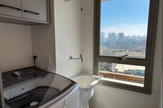 Área de serviço de apartamento para alugar com 2 quartos, 65m² em Praia de Belas, Porto Alegre