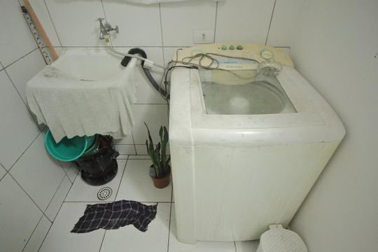 Área de Serviço de apartamento à venda com 2 quartos, 52m² em Assunção, São Bernardo do Campo