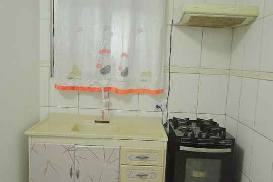 Cozinha  de apartamento à venda com 2 quartos, 52m² em Assunção, São Bernardo do Campo
