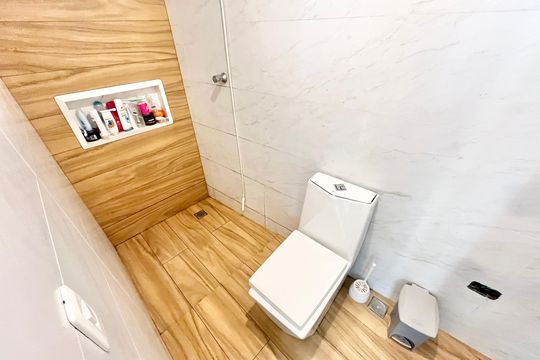 Banheiro da Suíte de casa à venda com 3 quartos, 120m² em Limão, São Paulo