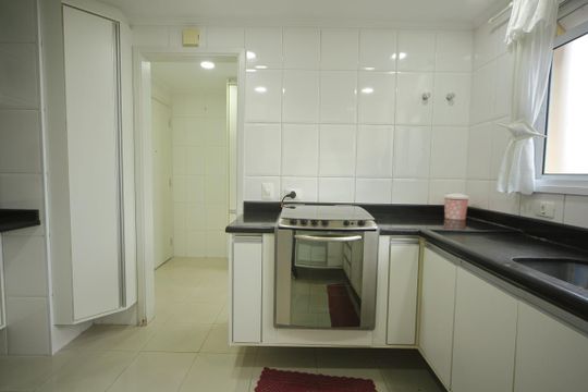Cozinha  de apartamento à venda com 3 quartos, 110m² em Centro, São Bernardo do Campo