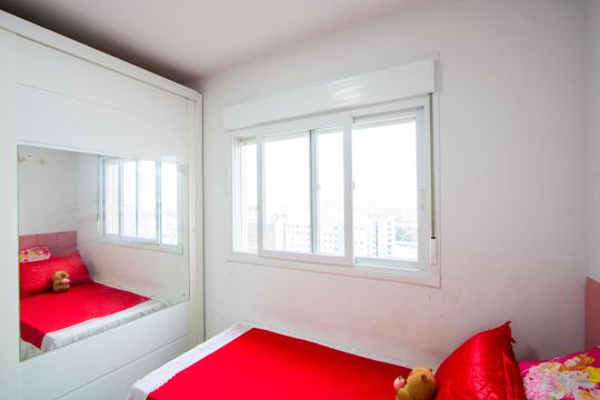 Quarto  de apartamento à venda com 2 quartos, 70m² em Campestre, Santo André
