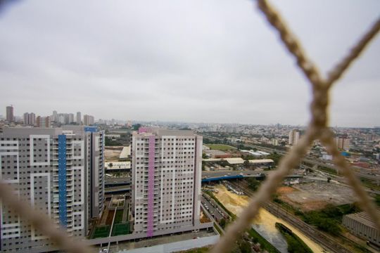 Vista do quarto  de apartamento à venda com 2 quartos, 70m² em Campestre, Santo André