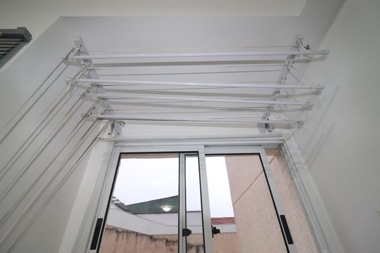 Área de Serviço de apartamento à venda com 3 quartos, 60m² em Vila Palmares, Santo André