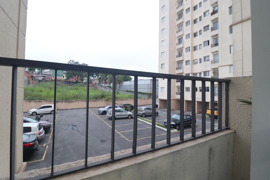 Varanda Sala de apartamento à venda com 3 quartos, 60m² em Vila Palmares, Santo André