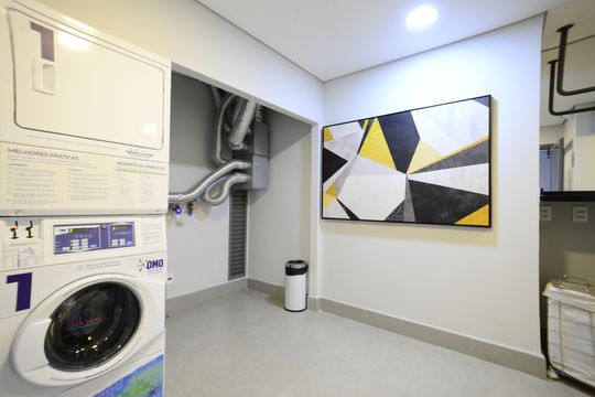 Lavanderia de kitnet/studio para alugar com 1 quarto, 25m² em Vila Mariana, São Paulo