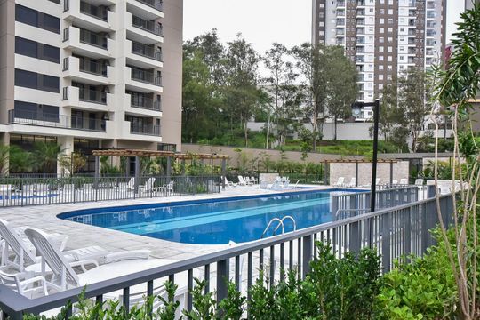 Piscina de apartamento para alugar com 2 quartos, 105m² em Vila Andrade, São Paulo