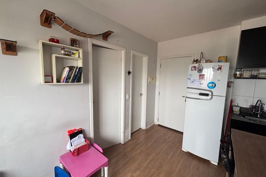 Sala de apartamento à venda com 2 quartos, 34m² em Vila Pierina, São Paulo