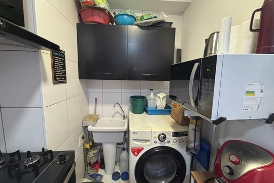 Área de Serviço de apartamento à venda com 2 quartos, 34m² em Vila Pierina, São Paulo