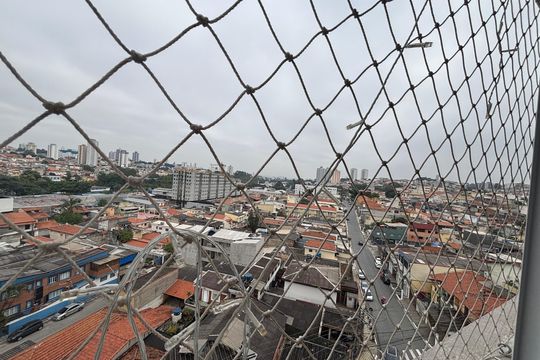 Vista da Sala de apartamento à venda com 2 quartos, 34m² em Vila Pierina, São Paulo