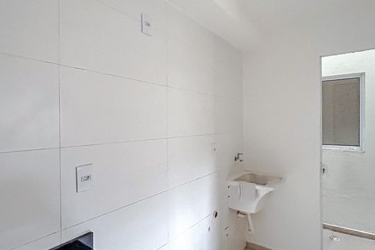 Cozinha e Área de Serviço de apartamento para alugar com 2 quartos, 40m² em Vila Carrão, São Paulo