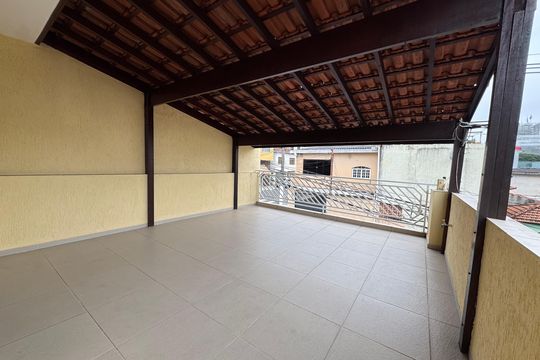 Varanda da Suíte de casa à venda com 3 quartos, 214m² em Umuarama, Osasco
