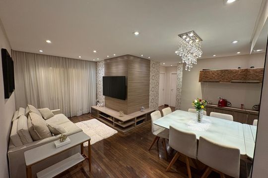 Sala de apartamento para alugar com 3 quartos, 90m² em Santa Teresinha, São Paulo
