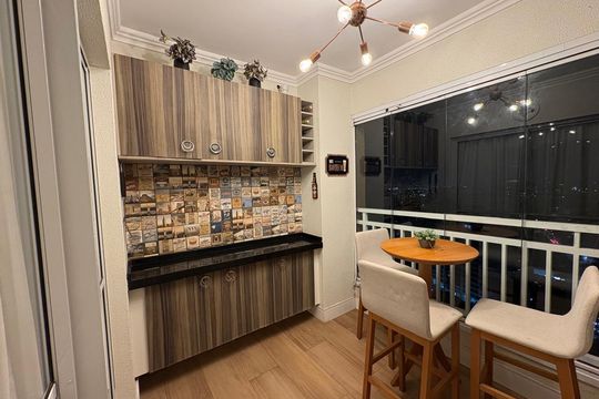 Varanda de apartamento para alugar com 3 quartos, 90m² em Santa Teresinha, São Paulo