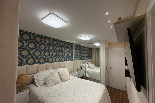 Quarto de apartamento para alugar com 3 quartos, 90m² em Santa Teresinha, São Paulo