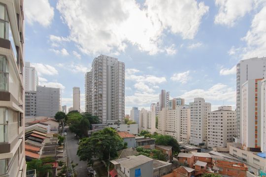 Vista de apartamento à venda com 1 quarto, 44m² em Vila Mariana, São Paulo