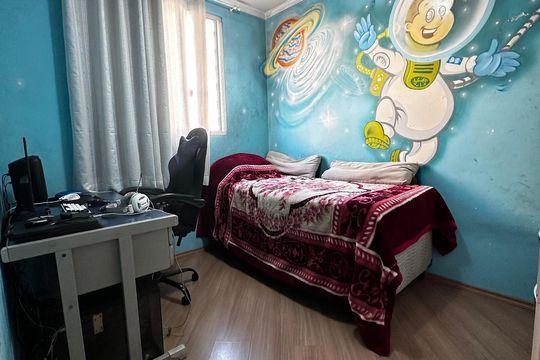 Quarto de apartamento à venda com 3 quartos, 105m² em Jardim Santa Teresinha, São Paulo