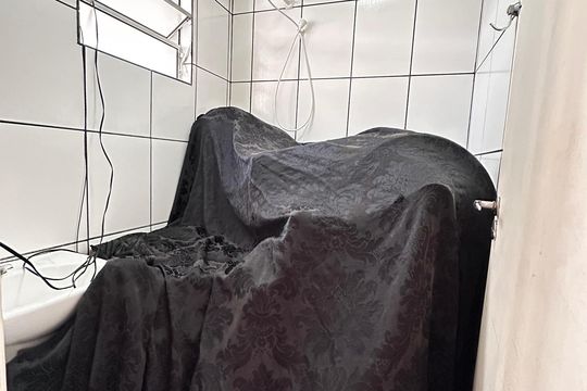 Banheiro de apartamento à venda com 3 quartos, 105m² em Jardim Santa Teresinha, São Paulo