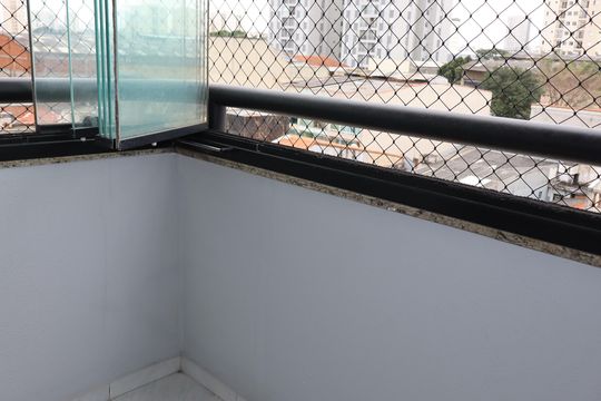 Varanda da Sala de apartamento para alugar com 2 quartos, 50m² em Jardim Vila Formosa, São Paulo