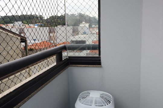 Varanda da Sala de apartamento para alugar com 2 quartos, 50m² em Jardim Vila Formosa, São Paulo