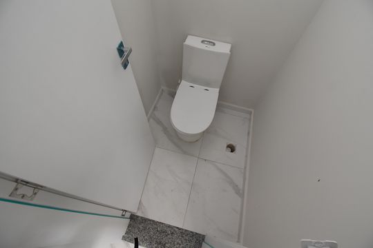 Lavabo de casa de condomínio à venda com 3 quartos, 211m² em Santa Felicidade, Curitiba