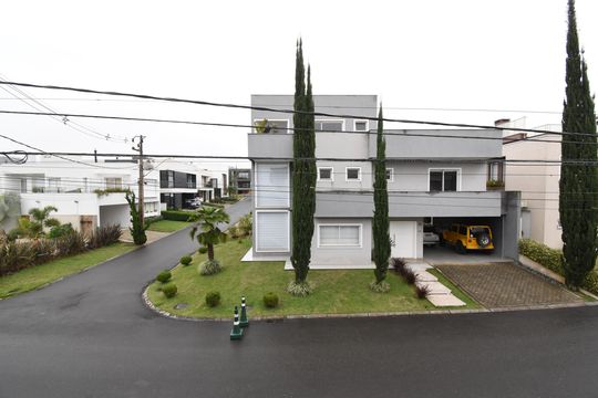 Vista da Sacada de casa de condomínio à venda com 3 quartos, 211m² em Santa Felicidade, Curitiba
