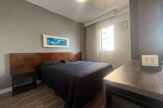 Suíte de apartamento à venda com 1 quarto, 33m² em Vila da Serra, Nova Lima