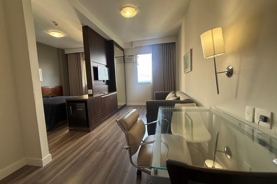 Apartamento à venda com 1 quarto, 33m² em Vila da Serra, Nova Lima