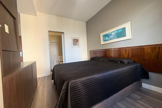 Suíte de apartamento à venda com 1 quarto, 33m² em Vila da Serra, Nova Lima