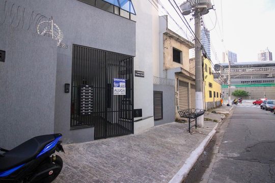 Fachada de apartamento à venda com 1 quarto, 26m² em Quinta da Paineira, São Paulo