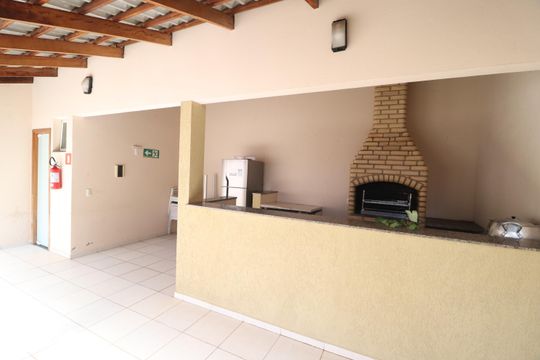 Área comum - Churrasqueira de apartamento para alugar com 3 quartos, 74m² em Saraiva, Uberlândia