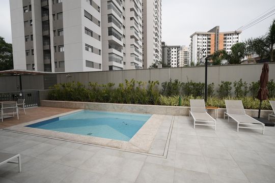 Área comum - Piscina de apartamento à venda com 3 quartos, 165m² em Vila Gilda, Santo André