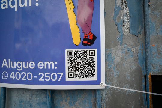 Placa de casa para alugar com 1 quarto, 32m² em Vila Brasilina, São Paulo