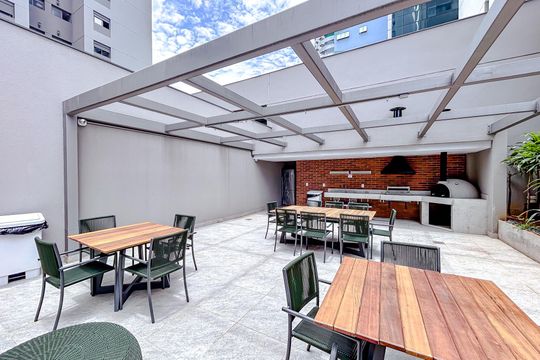 Área comum - Churrasqueira de kitnet/studio à venda com 1 quarto, 28m² em Vila Matilde, São Paulo