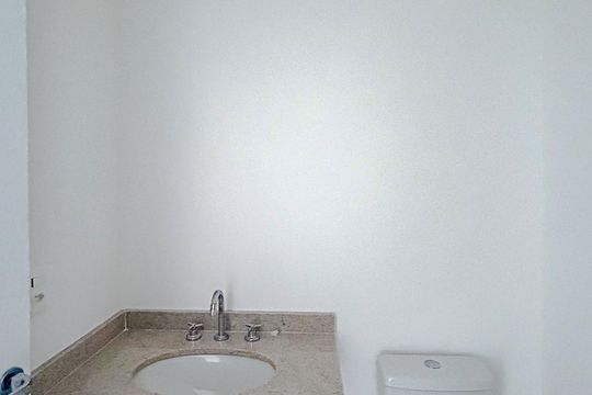 Banheiro de kitnet/studio à venda com 1 quarto, 28m² em Vila Matilde, São Paulo