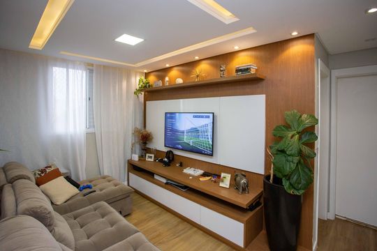 Sala de TV de apartamento para alugar com 2 quartos, 69m² em Conceição, Diadema